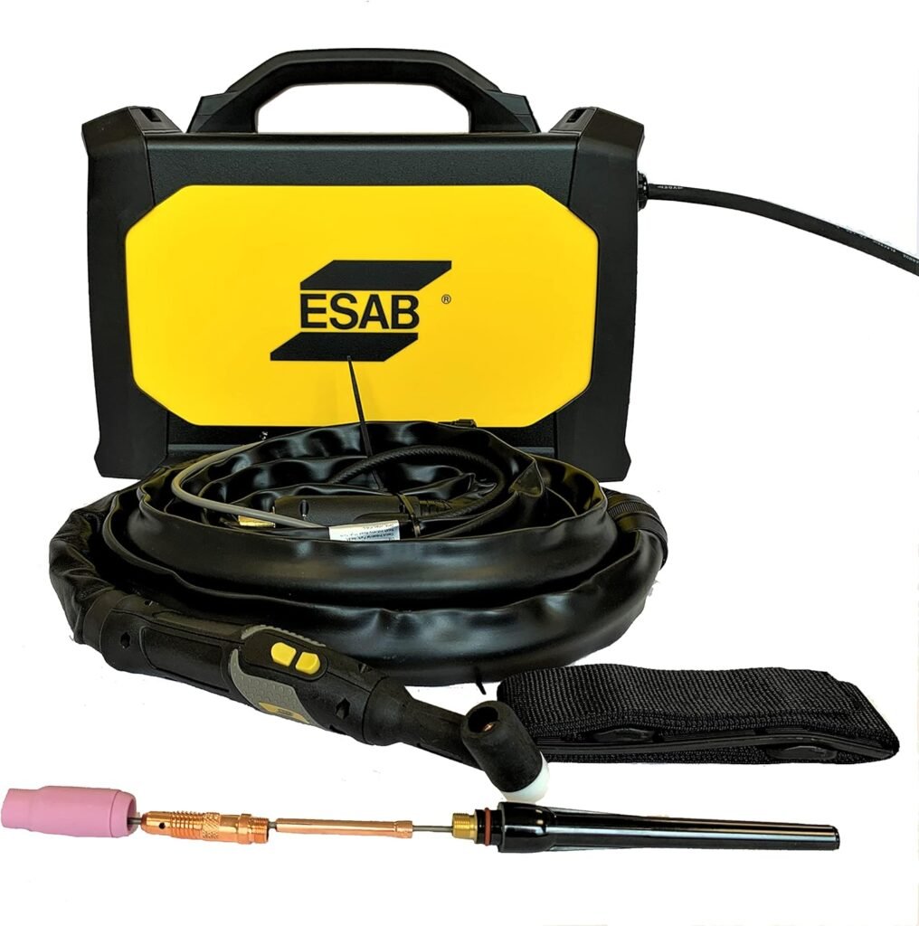 ESAB Rogue ET 200i Pro TIG Welding Machine with Burner and Accessories