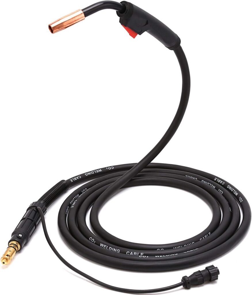 IHAYNER 15 Feet (4.5m) K530-6 MIG Welding Gun Torch Stinger Fits for Lincoln Magnum 100L 100Amp MIG Gun and Cable MIG Pak 140 180,Power MIG 140C 140T 180C 180T
