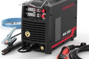 YESWELDER 205D MIG Welder 230V Gas/Gasless MIG Welding Machine Review