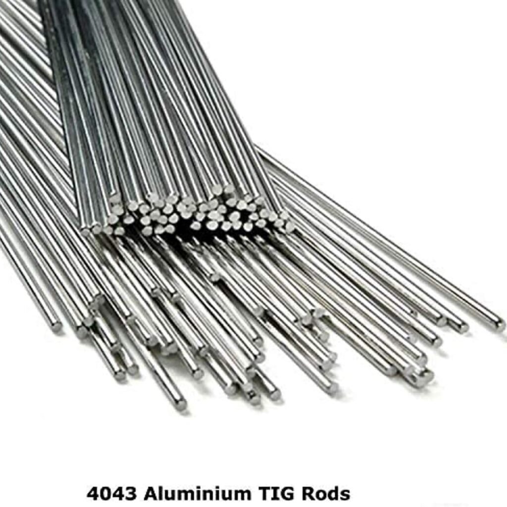 4043 Aluminium TIG Welding Rods 33cm Wire Filler 1.6mm 2.4mm 3.2mm 5% Silicone by BMF DIRECT® (50, 3.2mm)