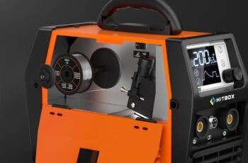 HITBOX 140A Portable MIG Welder Gasless 4-in-1 Review