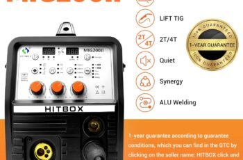 HITBOX 200A ALU MIG Welder Review