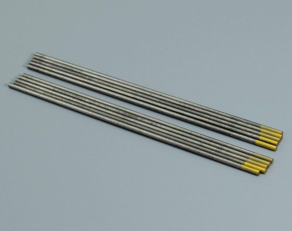 RIVERWELD 1.5% Lanthanated WL15 Gold TIG Welding Tungsten Electrode 2.4x175mm 10pk