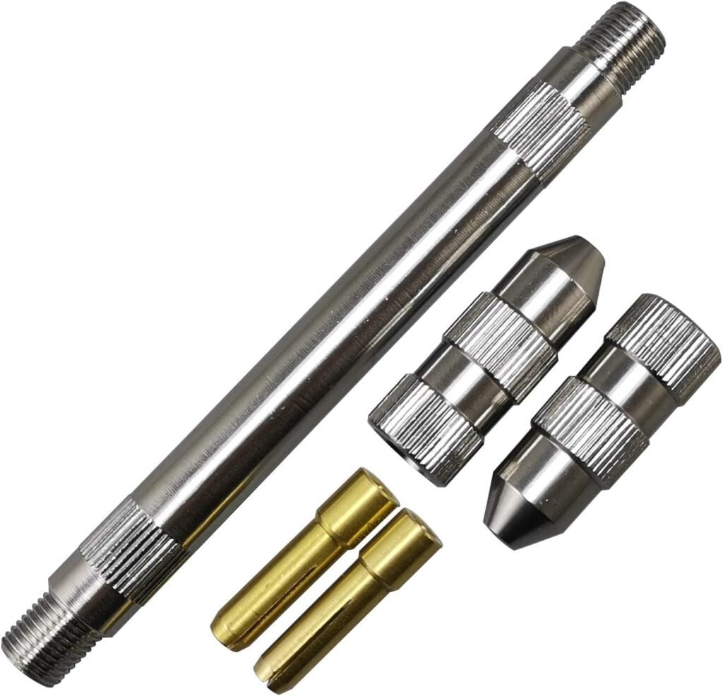 RIVERWELD Manual Gripper of Tungsten Grinder Collet Body (2.4mm) and (3.2mm) Sharpener for TIG Welding
