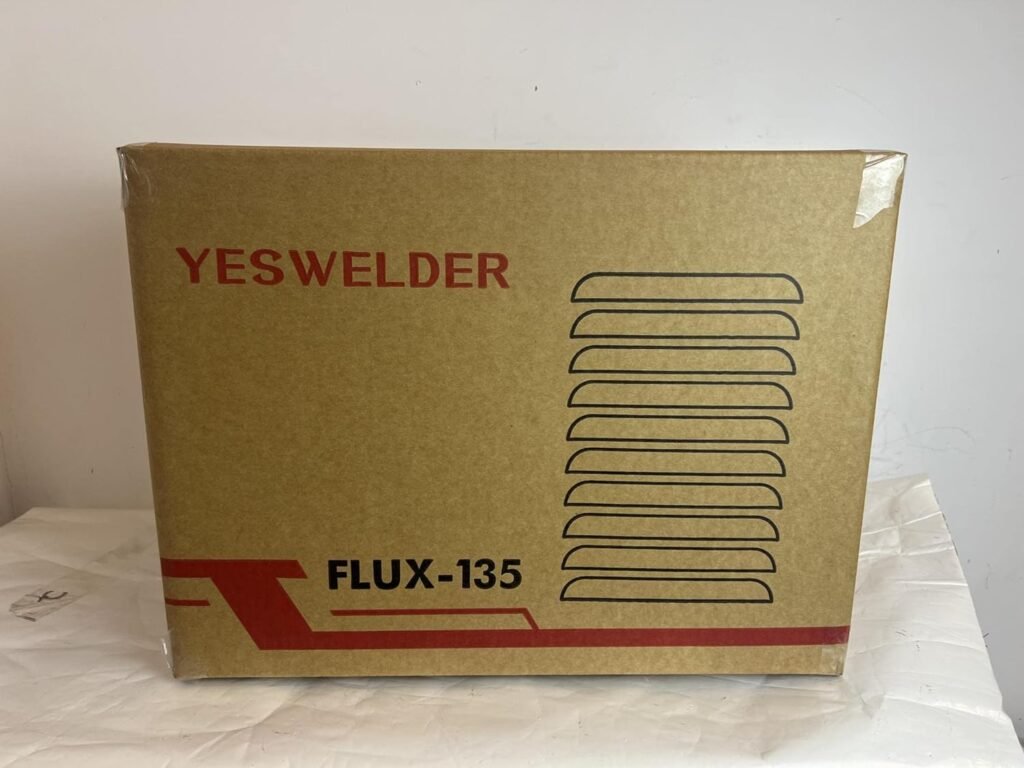 YESWELDER 135Amp Flux Core Welder Gasless MIG Welder 230V Flux MIG/Lift TIG/Stick 3-in-1 Welding Machine IGBT Inverter Welder