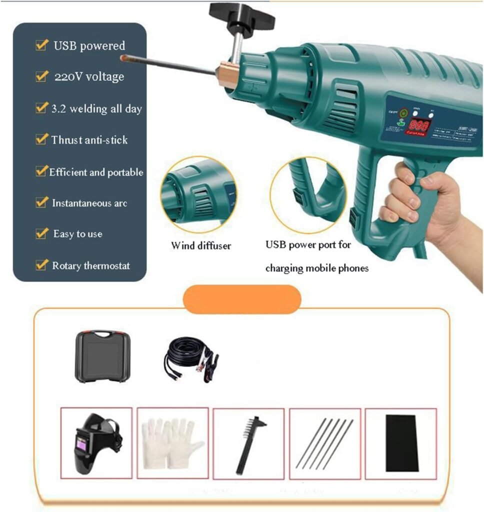 Handheld Multi-Function Electric Welding Machine Industrial Grade Household Small All-Copper Automatic Arc Welding Machine 220V