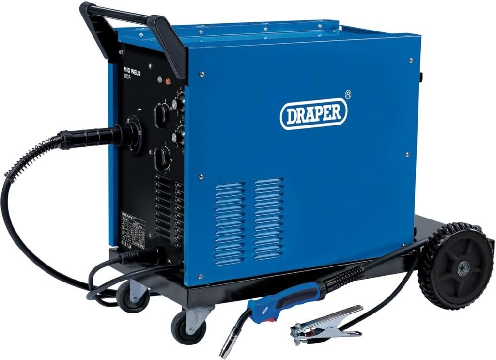 Draper 71092 180 AMP Gas or Gasless Turbo Mig Welder