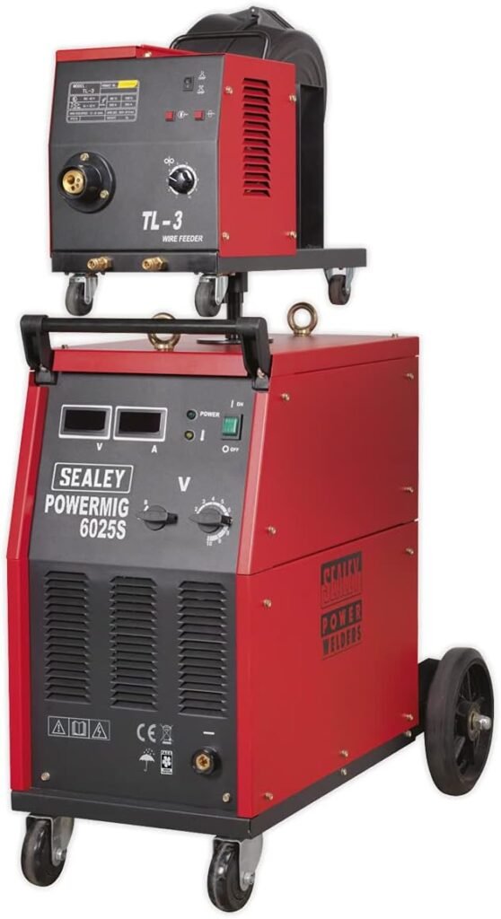 Sealey Powermig6025S Professional Mig Welder 250Amp 415V With Binzel Euro Torch