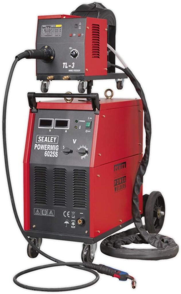 Sealey Powermig6025S Professional Mig Welder 250Amp 415V With Binzel Euro Torch