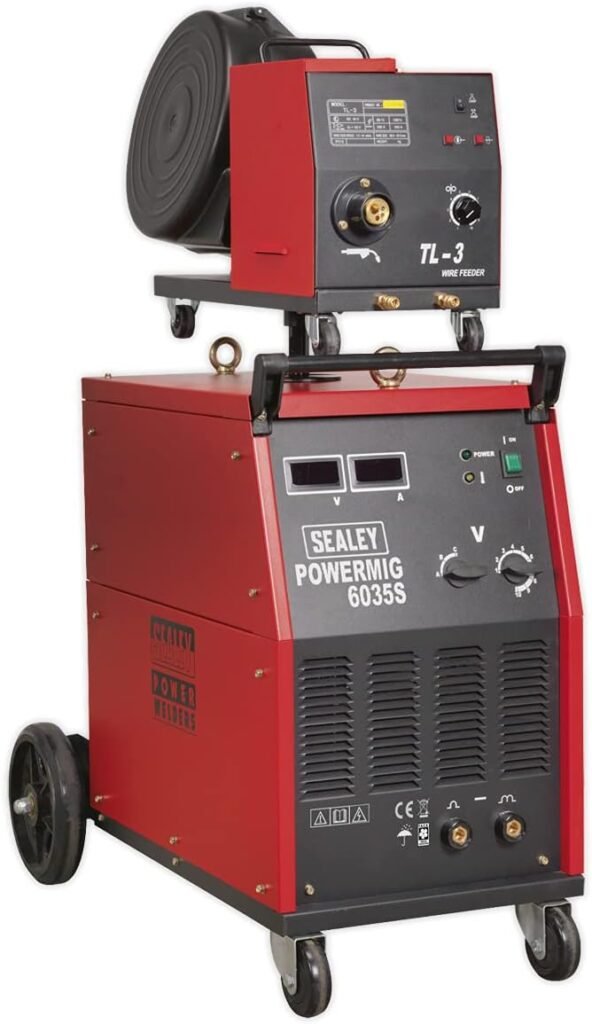 Sealey Powermig6035S Professional Mig Welder 350Amp 415V With Binzel Euro Torch