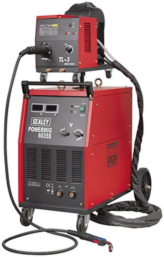 Sealey Powermig6035S Professional Mig Welder 350Amp 415V With Binzel Euro Torch