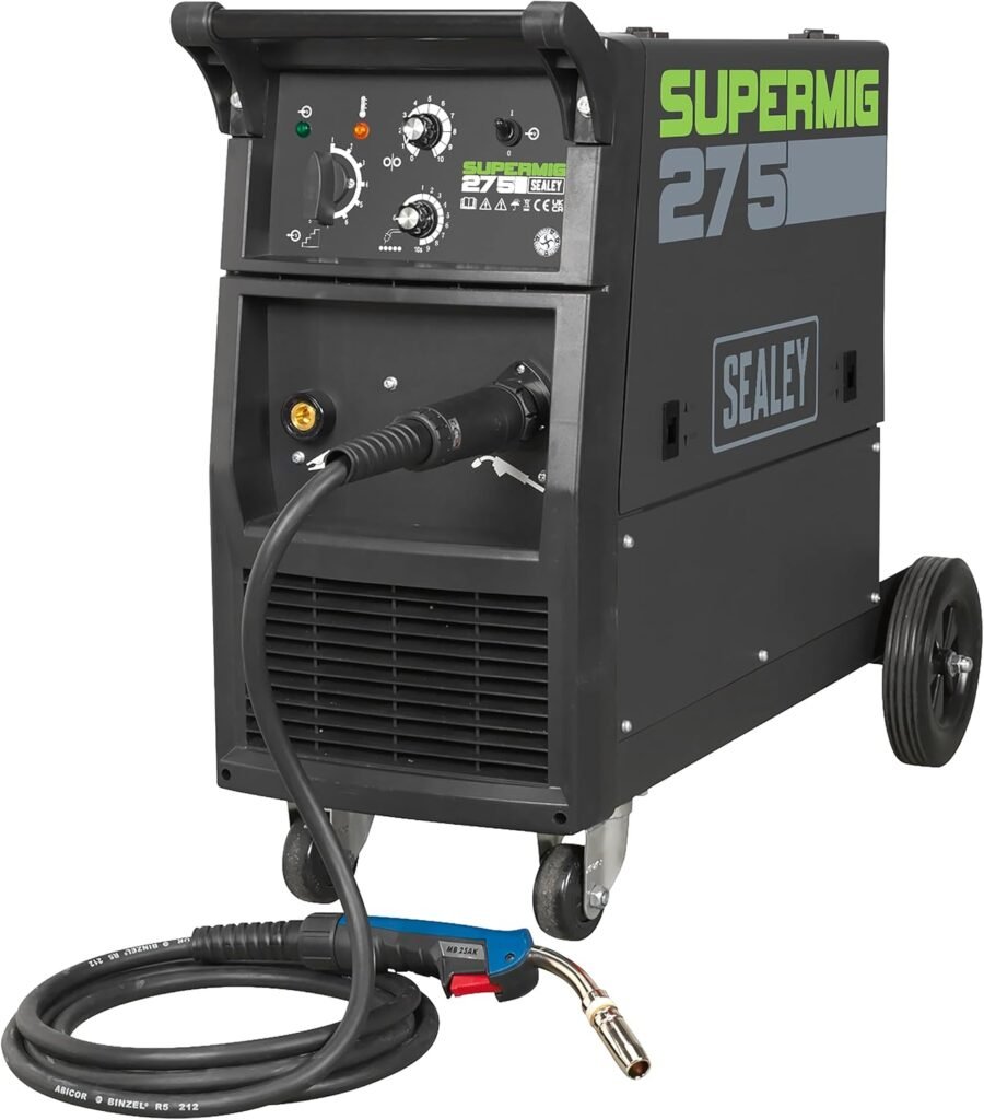 Sealey Supermig275 Professional Mig Welder 270Amp 230V with Binzel Euro Torch