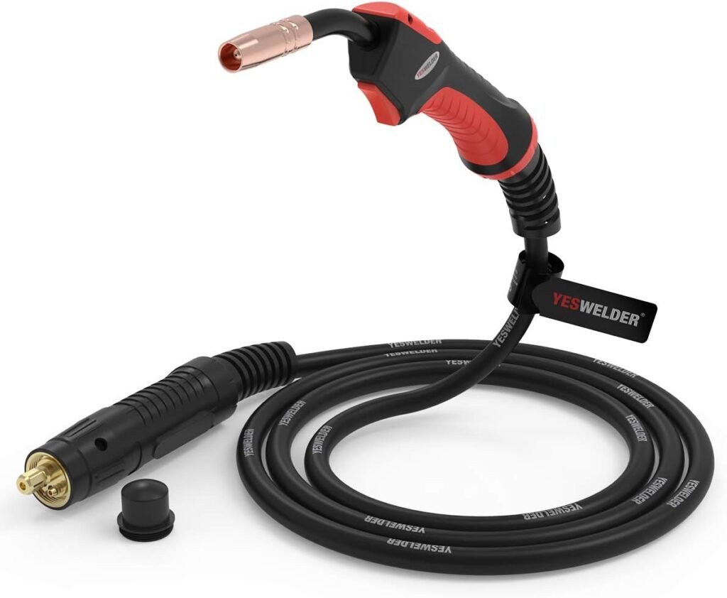 YESWELDER MIG Welding Gun Torch Stinger 150Amp 10ft(3m) Euro Connector for MIG-205DS Welder