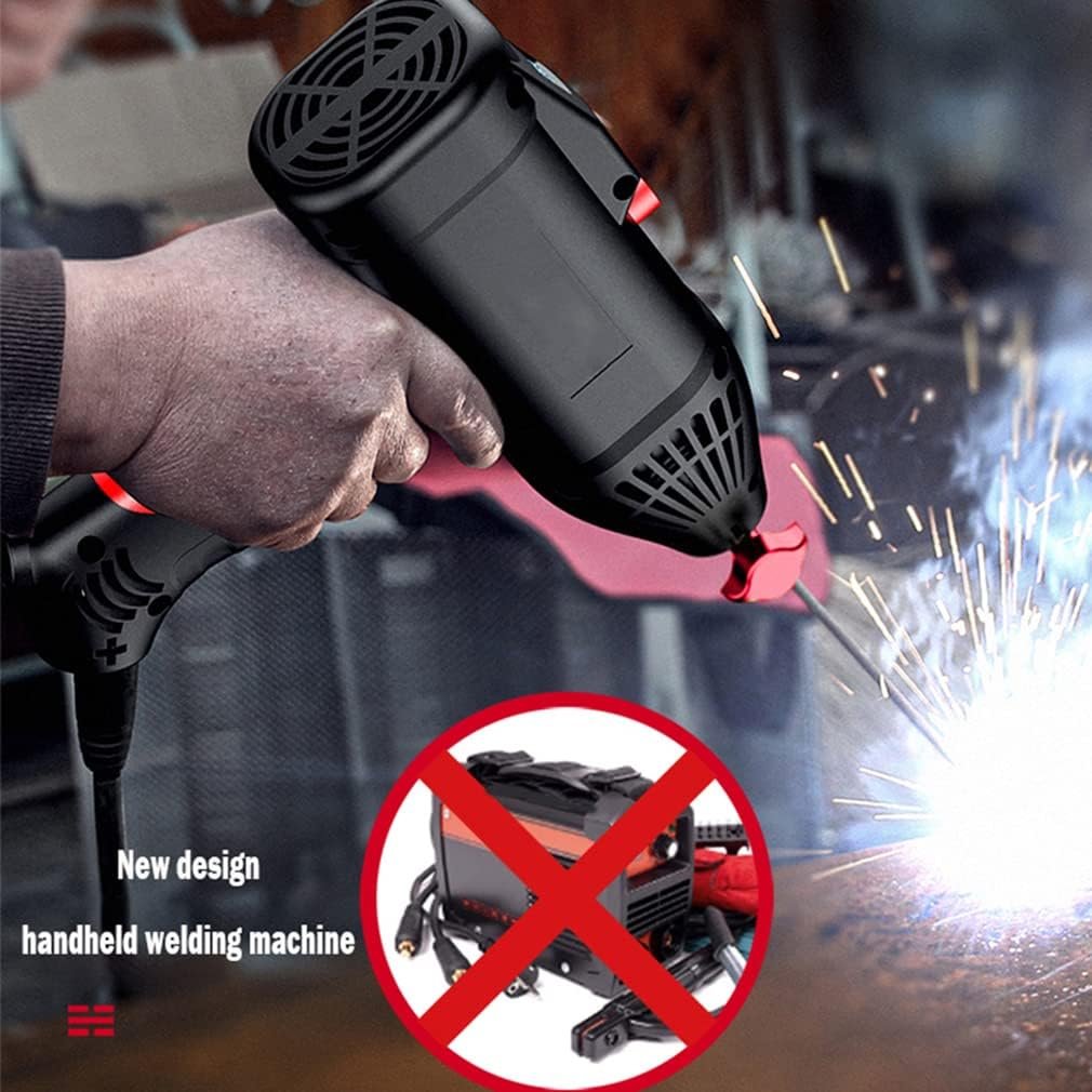 Automatic Manual ARC Welder 220V Handheld Electric Arc Welding Machine, Digital Smart Welding and Current Regulation, 2-14mm Welding Thickness for Welding Carbon Steel,Aluminum,Stainless Steel