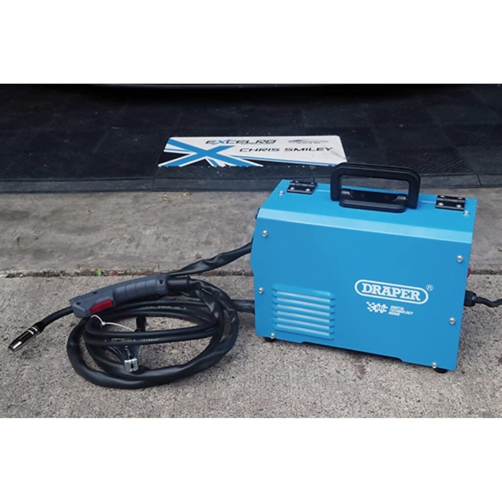 Draper 70049 Gasless MIG Inverter Multi-Welder Dti, 120A Blue One Size