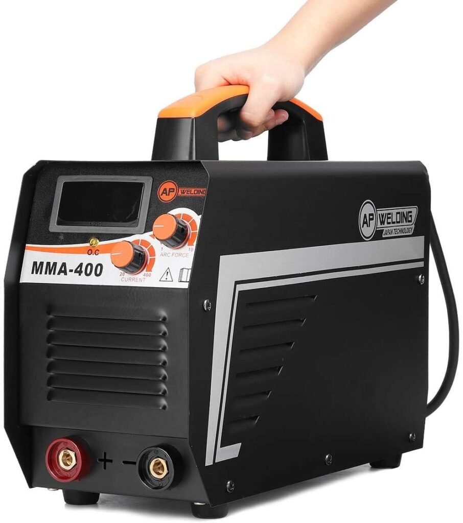 Hanchen Electric Welder 20-400A IGBT Inverter MMA Arc Welding Machine 220V Digital Display Anti-stick Welders Set Portable Hand-held CE Certificated