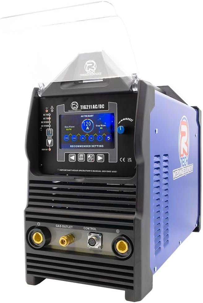 R-Tech 211 TFT Digital AC/DC TIG Welder 240v