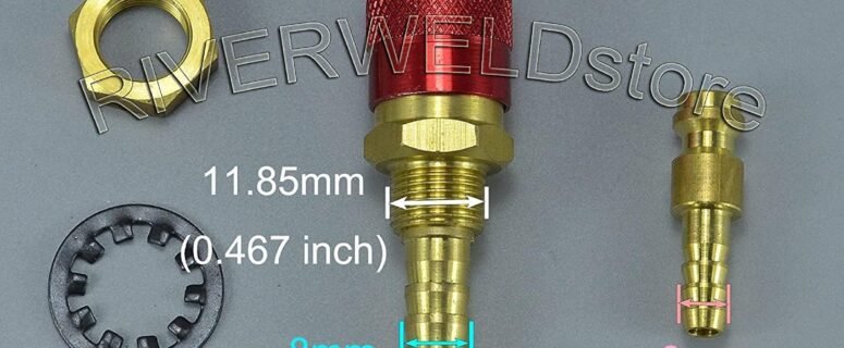 RIVERWELD Water Cooled & Gas Adapter Quick Connector Fitting Review