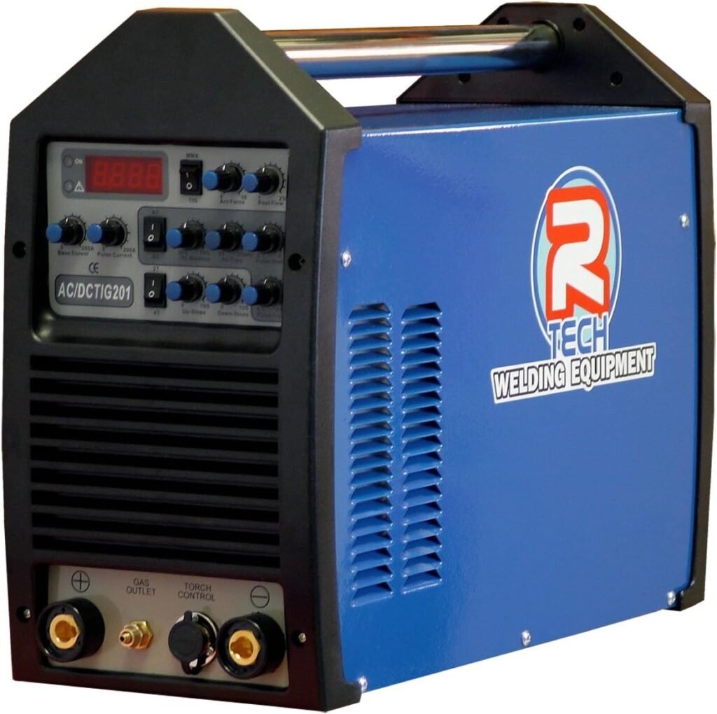 TIG Welder 200A AC/DC Inverter 240v, R-Tech TIG201-5 Year UK Warranty