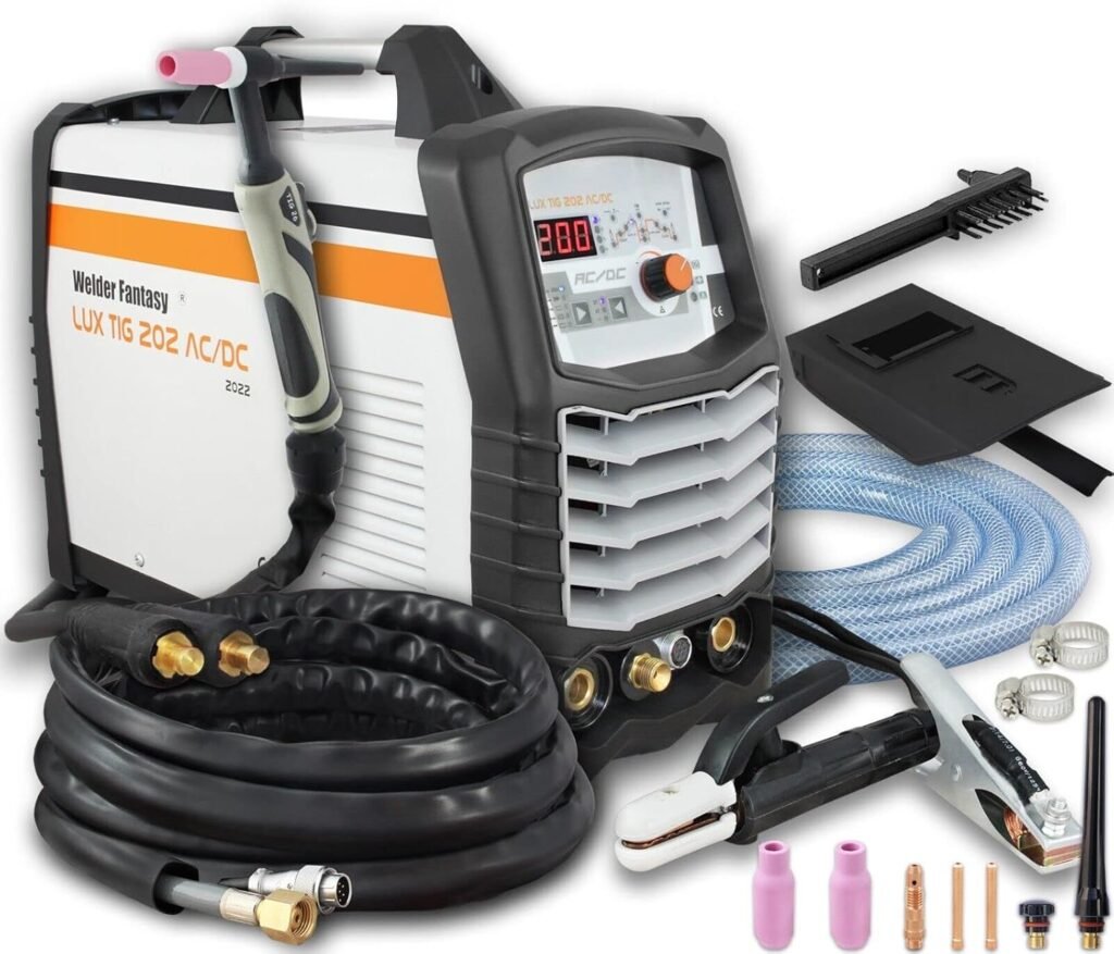 Welder Fantasy™ Lux TIG 202 AC/DC TIG Welding Machine Pulse 5-200 Amp AC/DC Aluminium Stainless Steel INOX