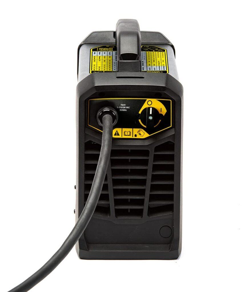 ESAB 0700500070 MINIARC Rogue ES 180i Stick Welding System, Dual Voltage Input, Adjustable Hot Start/Arc Force, Stick 6010 Mode, Power Factor Control, Electrodes up to 5/32, IP23S Designed