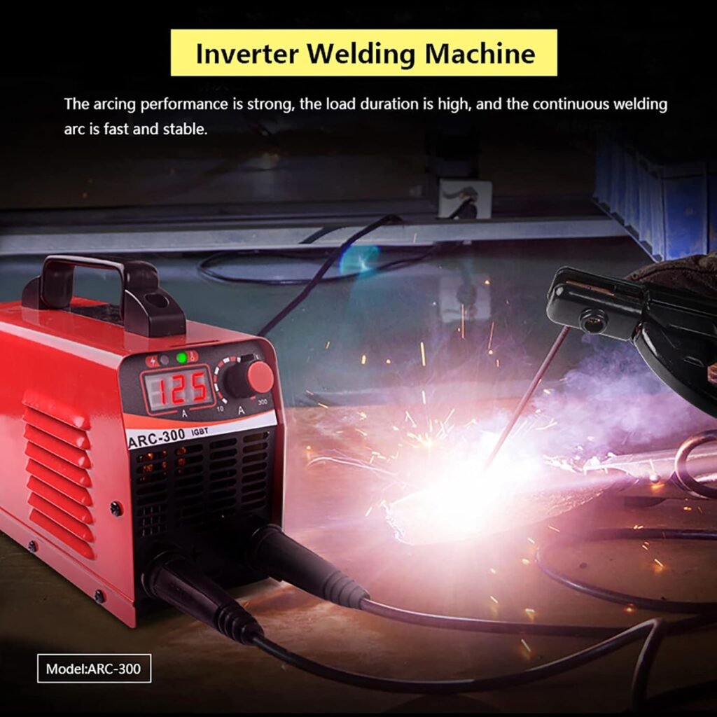 JODAIS ARC-300 Arc Welder Welding Machine Portable Electric Semiautomatic Welding Reverse Welder for Welding Electrical Work