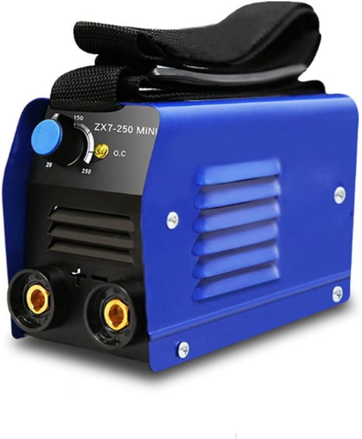 Mini Arc Welding Machines IGBT DC Inverter Portable ARC Welders Handheld ZX7-250 Electric Welder Suitable for Homes Welding,Blue