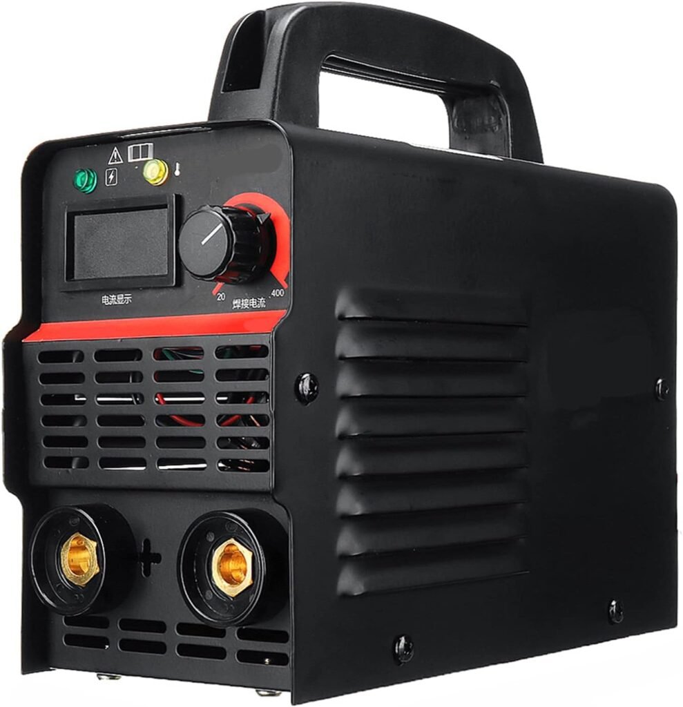 QPWZ 225 LCD Display Electric Welding Machine,20A-225A Portable Handheldwelder Digital Display,Suitable for Outdoor Maintenance And Home Welding