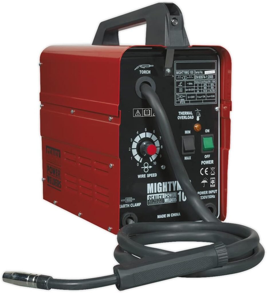 Sealey Mightymig100 Professional No-Gas Mig Welder 100Amp 230V