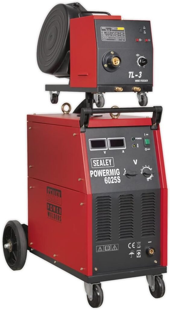 Sealey Powermig6025S Professional Mig Welder 250Amp 415V With Binzel Euro Torch