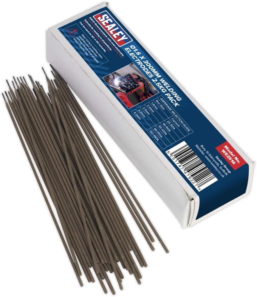 Sealey We2516 Welding Electrodes 1.6 X 250Mm 2.5Kg Pack