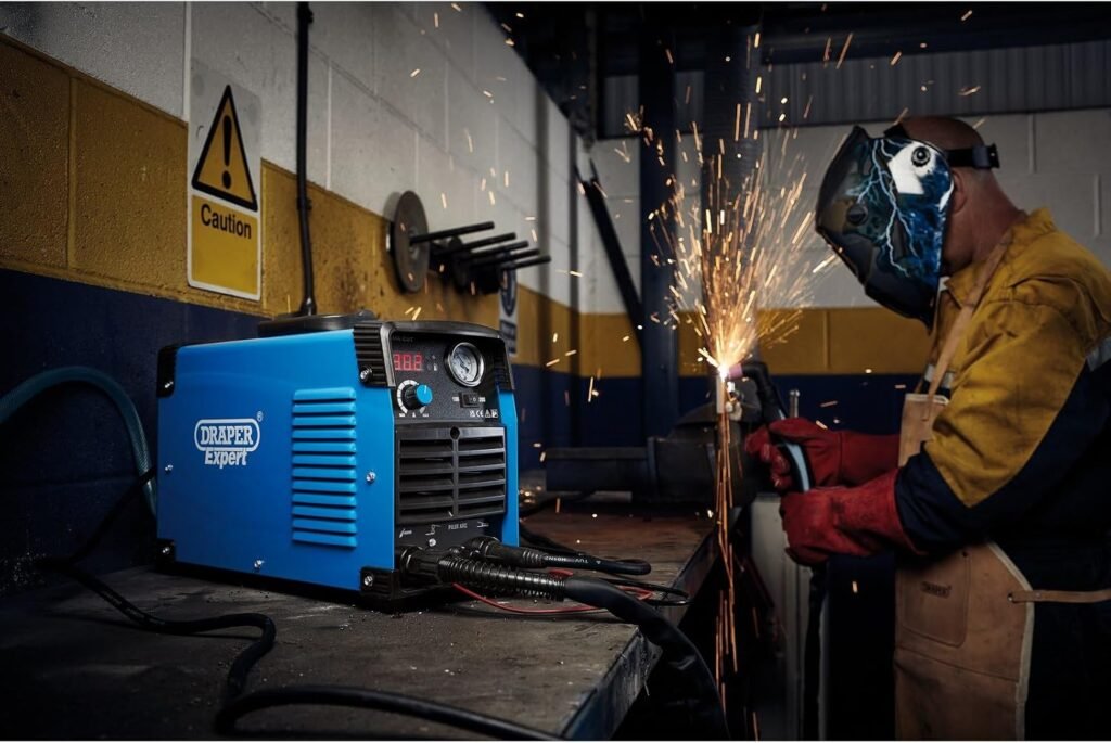 Draper 70066 High Frequency Plasma Cutter, 40A Blue One Size