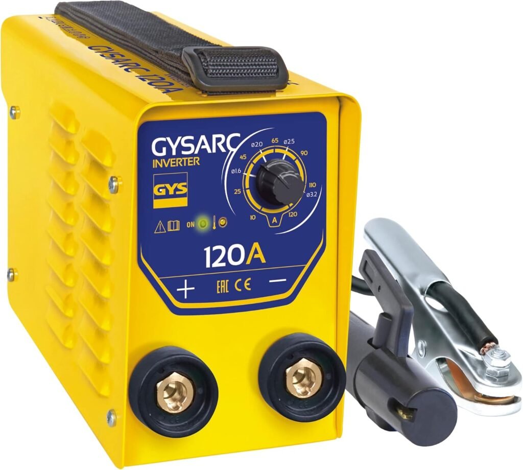 120A Arc Welder GYS Inverter GYSARC Single Phase Welding Machine 120 Welds Up to 3.2mm