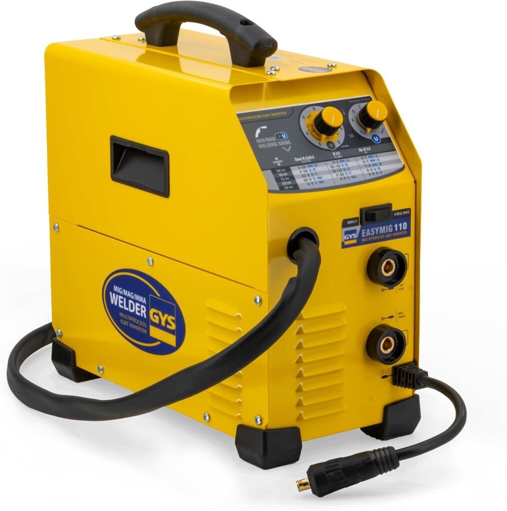 GYS - 013599 - Easymig 110 - MIG/MAG/MMA Multi Process Inverter Welder - 230 V