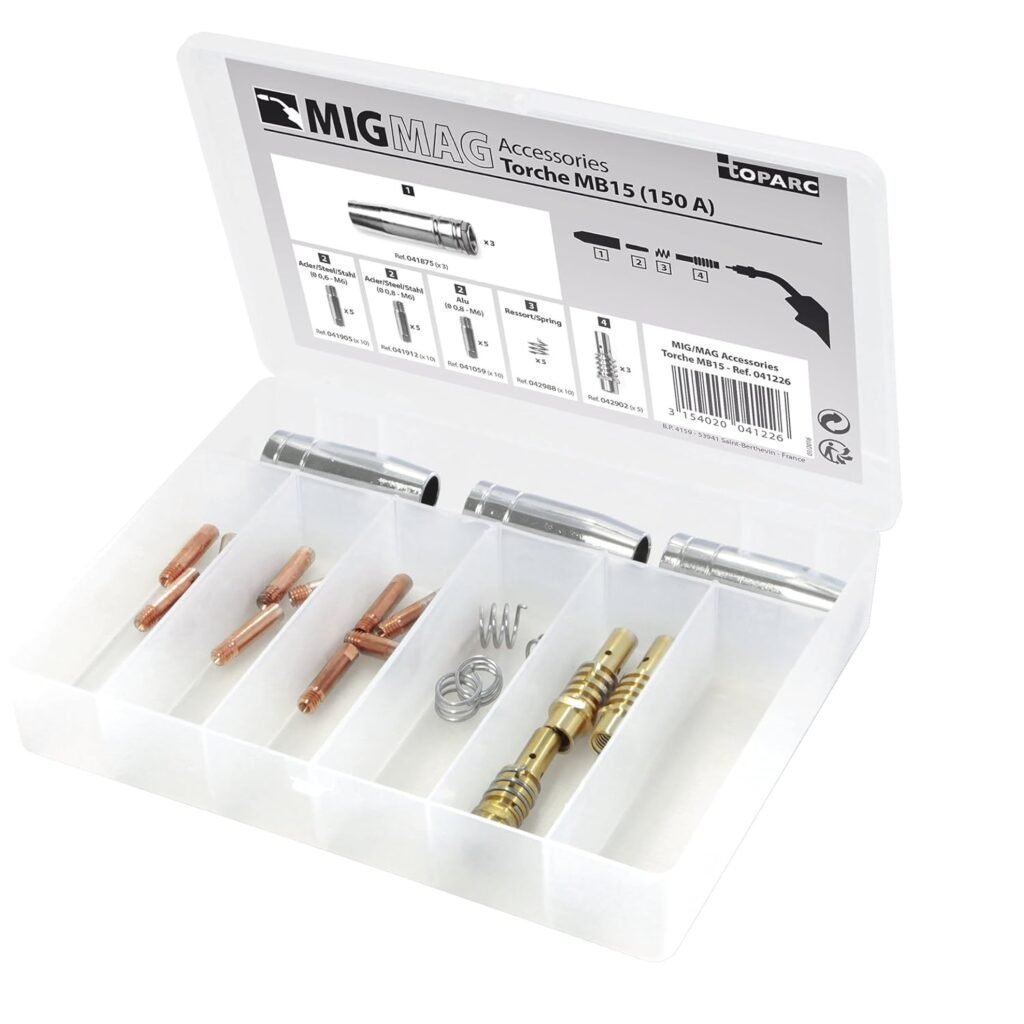 GYS - 041226-150A MIG Torch Consumables Set (26 Pieces)