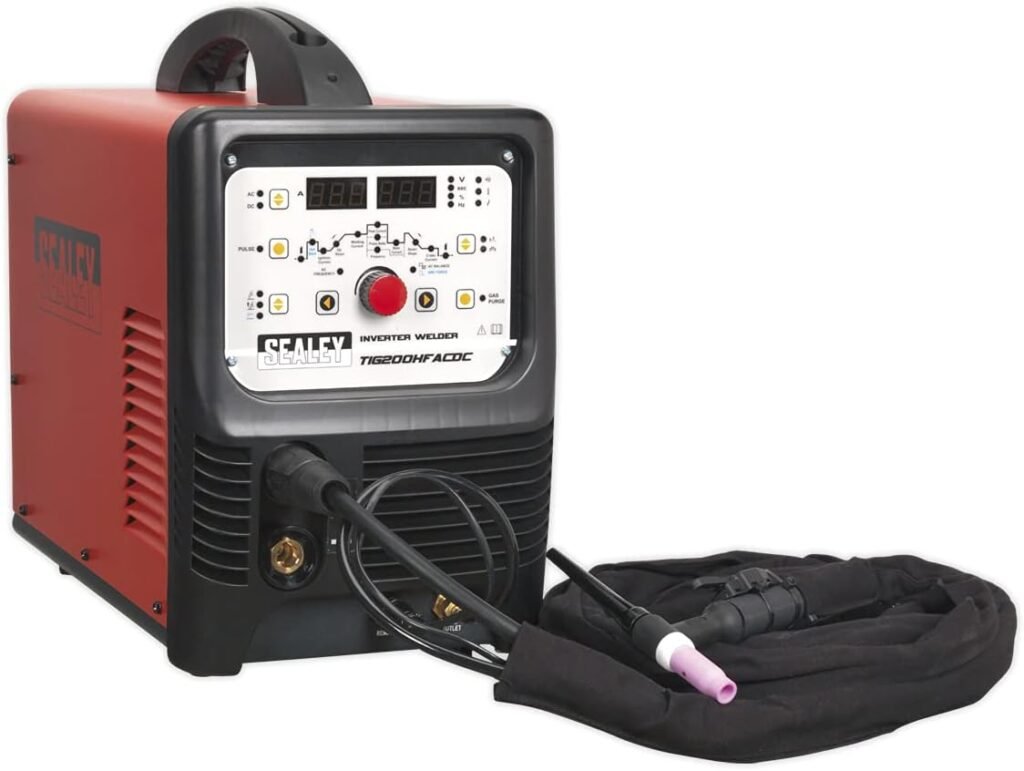 Sealey Tig200Hfacdc Tig/MMA Hf Ac/Dc Inverter Welder 200Amp 230V