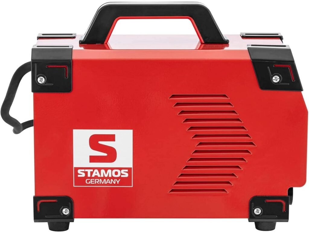 Stamos Germany S-MMA-160PI.2 R-V Electrode Welder 8 m Cable 160 A Duty Cycle 60% IGBT VRD Electrode Welding Machine Electrode