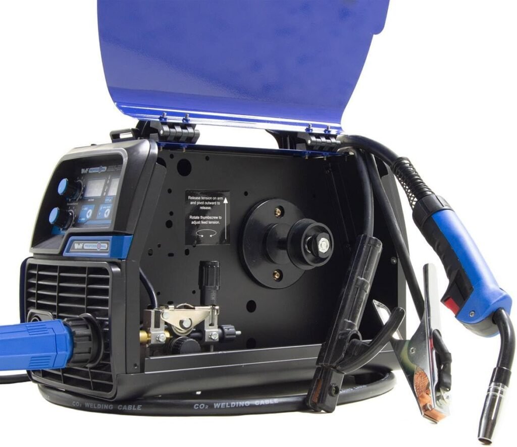 225A 230V Welder 40amp - 225amp Wolf MMA MIG 275 Digital Display Smooth DC Combination Welding Machine with Kit - 2 Years Warranty