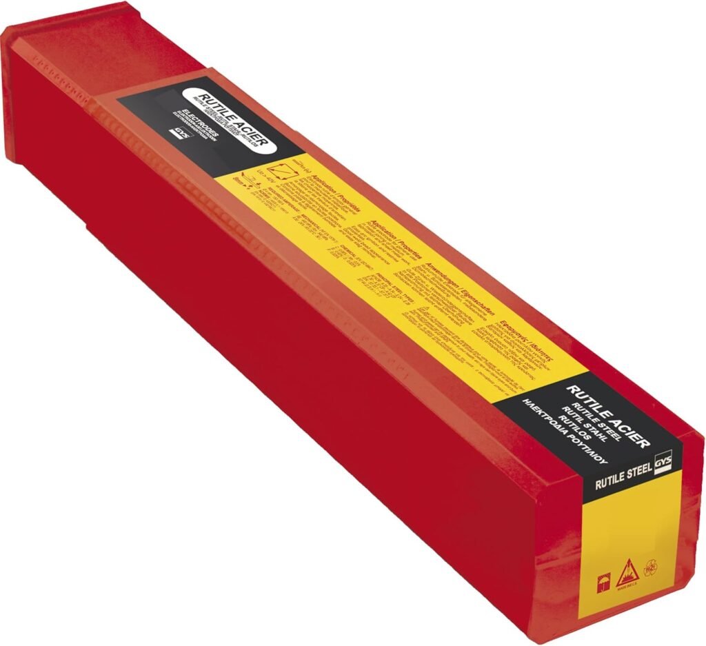 GYS 086012 Rutile Steel E6013 Welding Electrode, Ø3.2, 172 Pack