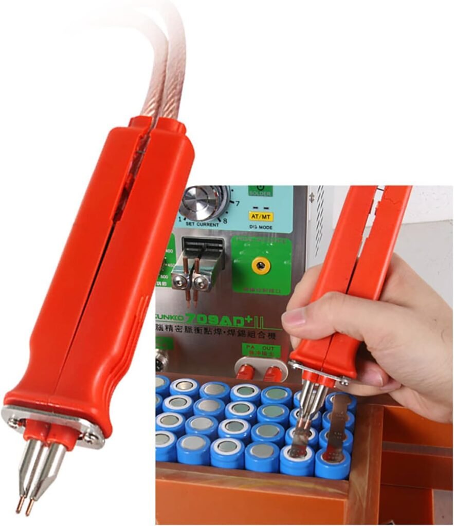 LICHIFIT Professional Hand-held Spot Welding Pen Adjustable DIY HB-70B Battery Welder Pen for 709 Series Spot Welding Machine