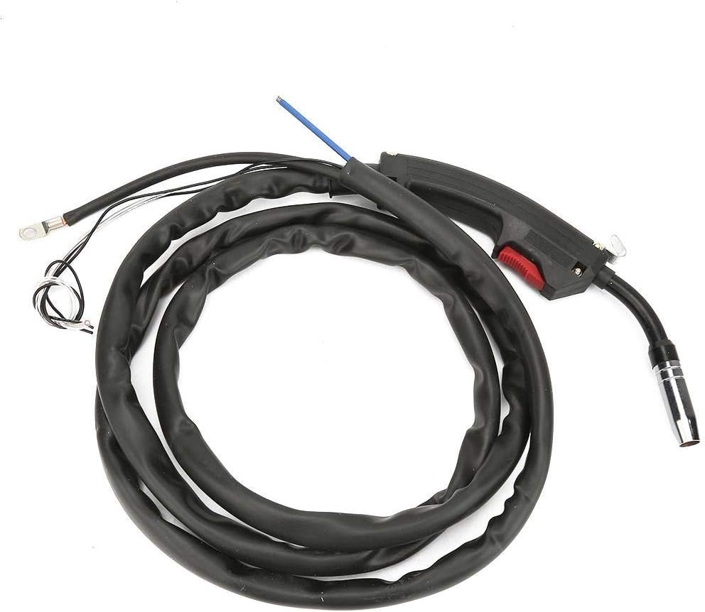 MIG Welder Gun CO2 Welding Torch, Durable Welding Wire Diameter: 0.8~1.2mm, Electric Welding for Construction Site