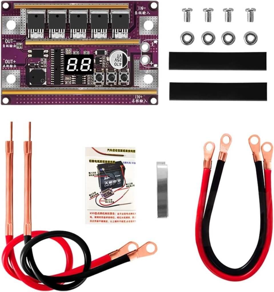 Orimommth K99 Mini Automatic Spot Welder DIY Kit 99 Gear Adjustment 0.1-0.3Mm Nickel Sheet 18650 Lithium Battery Spot Welder Pen