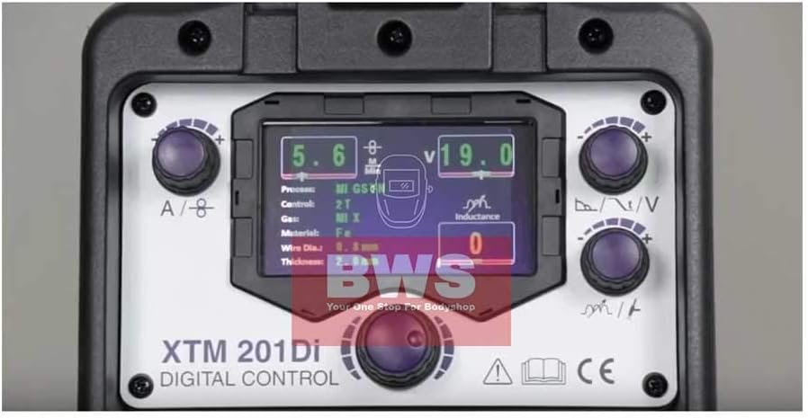 Parweld XTM 201i MIG+TIG DC+MMA Inverter - Multiprocess Package 110-230V