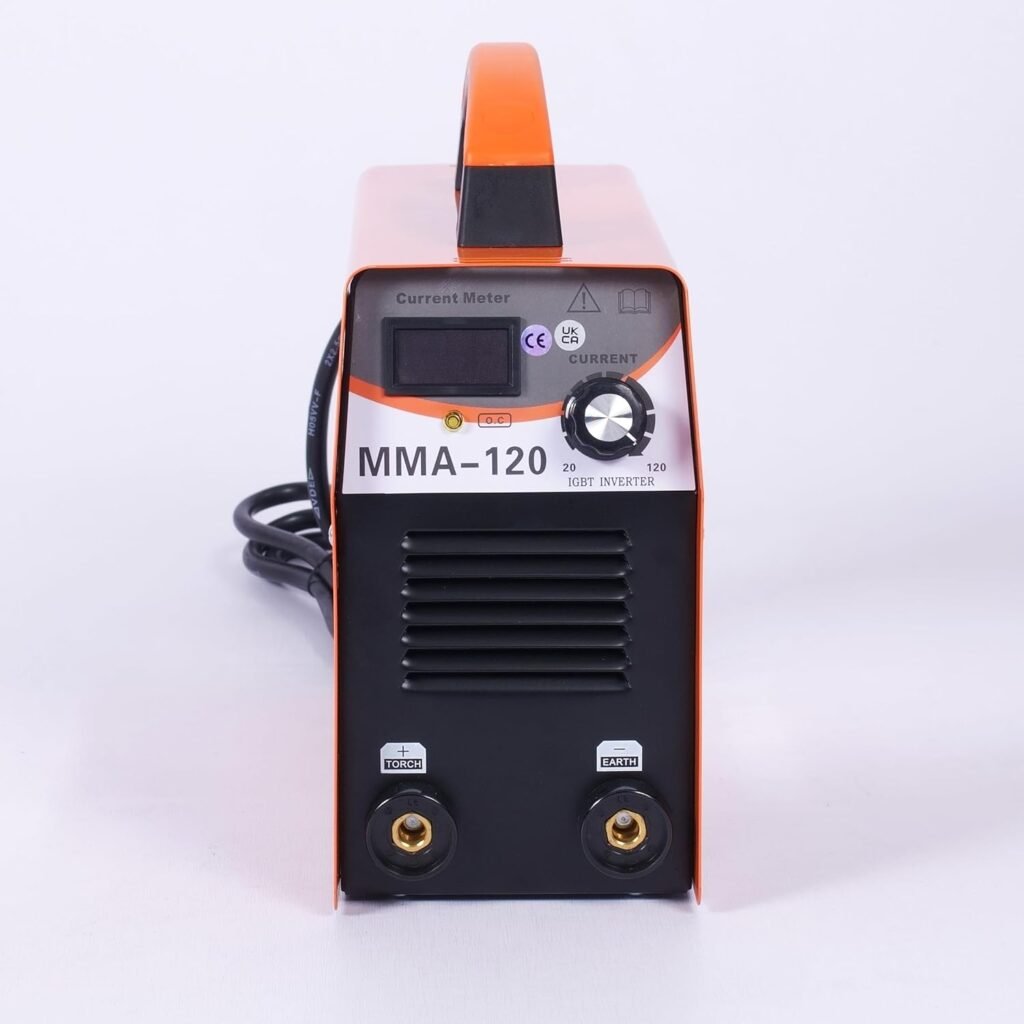 ROJOO MMA-120 Inverter Welding Machine Stick Welder IGBT Current 120A Mini Small Size Welder Complete Portable Welding Equipment