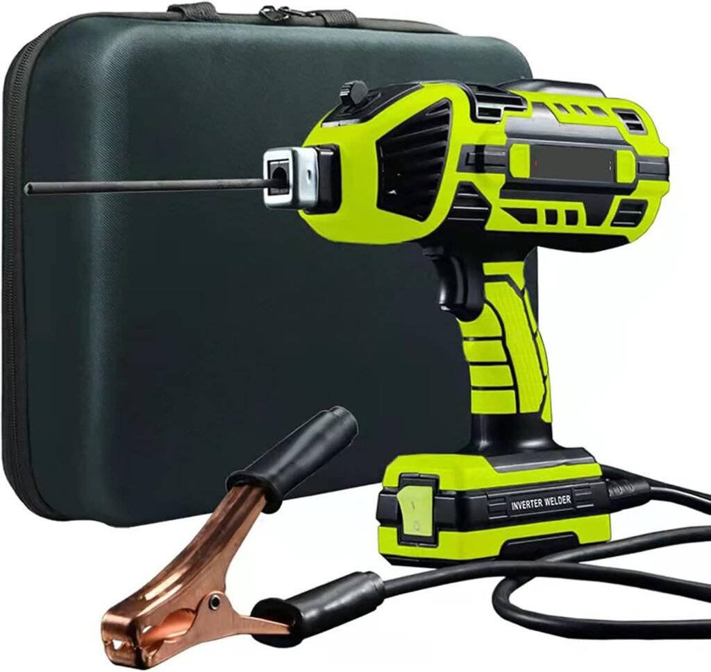 Portable ARC Welder Machine Kit - Efficient Handheld Welding Machine, With Electric Welder Gun For 3/32-1/8 Wire Rods - 6 Variable Current Adjustment