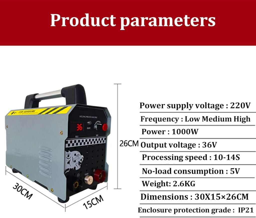 SSQUZA Weld Cleaning Machine 1000W Stainless Steel Weld Bead Process Machine, Argon Arc Welding Spot Cleaning Machine Electrolytic Polishing Machine Portable welding equipment