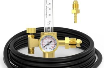 YESWELDER CO2 Argon Regulator with Gas Hose TIG Welder Review