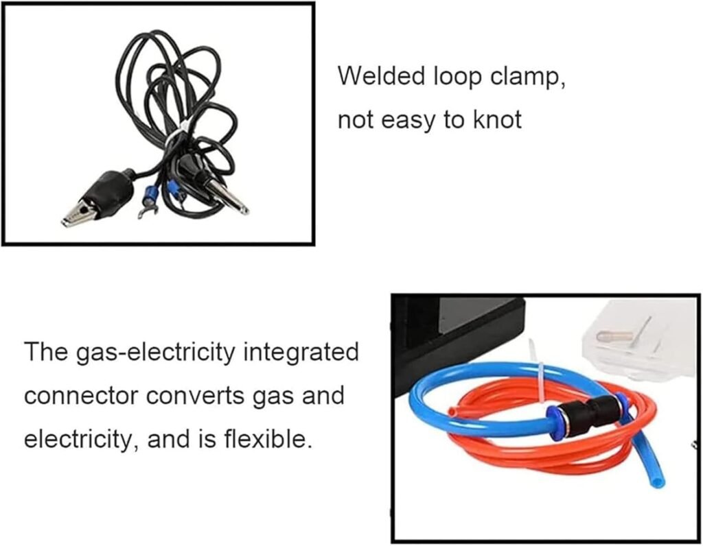 YLANMEI Spot Welder Permanent Jewelry Welder Kit Cnc Spot Welding Machine Pulse Argon Arc Welding Machine for DIY Jewelry Repair Gold and Hardware Workpiece