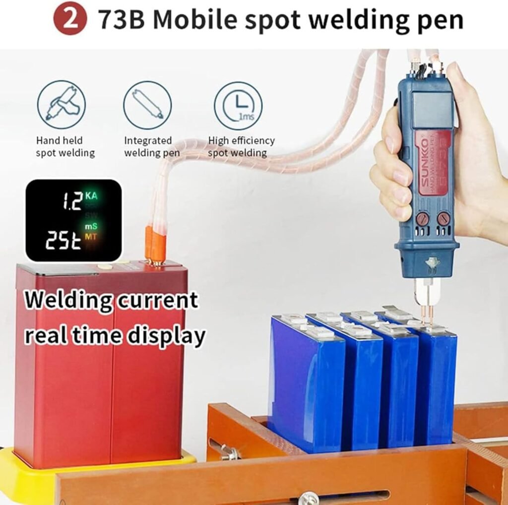 ZXSYYDS Battery Spot Welder,Industrial Energy Storage Battery Welding Machine,14.5KW Pulse Spot Welder,Capacitor Energy Storage Spot Welding Machine