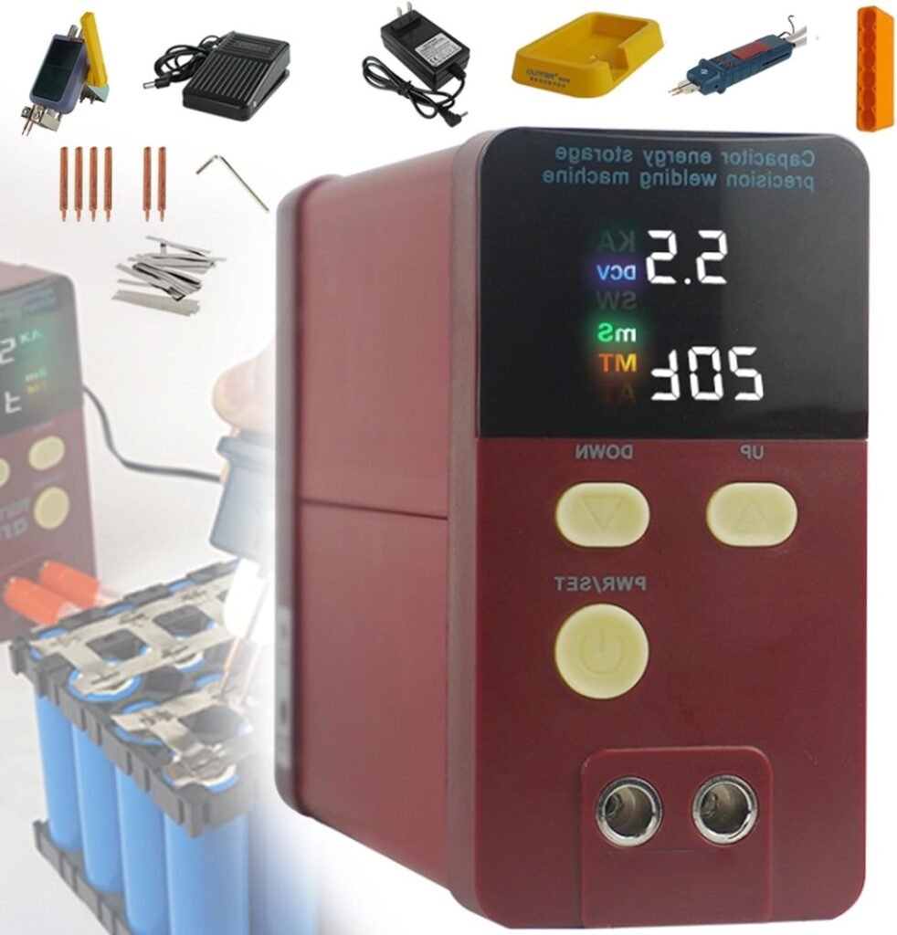 ZXSYYDS Battery Spot Welder,Industrial Energy Storage Battery Welding Machine,14.5KW Pulse Spot Welder,Capacitor Energy Storage Spot Welding Machine